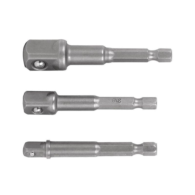 ADA-3 Juego de adaptadores para dados, 1/4', 3/8' y 1/2', 3 piezas TRUPER | DIHERESA ADA-3 Juego de adaptadores para dados, 1/4', 3/8' y 1/2', 3 piezas TRUPER | DIHERESA