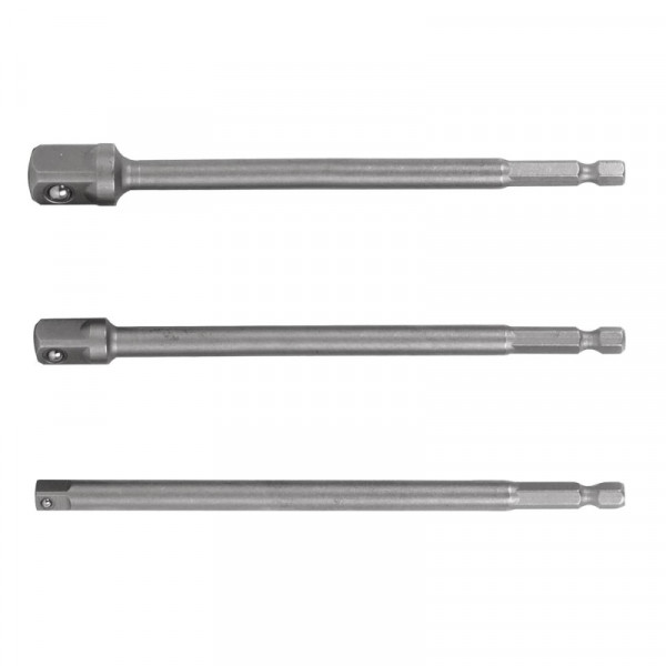 ADA-3L Juego de adaptadores largos para dados,1/4,3/8 y 1/2', 3pzas TRUPER | DIHERESA