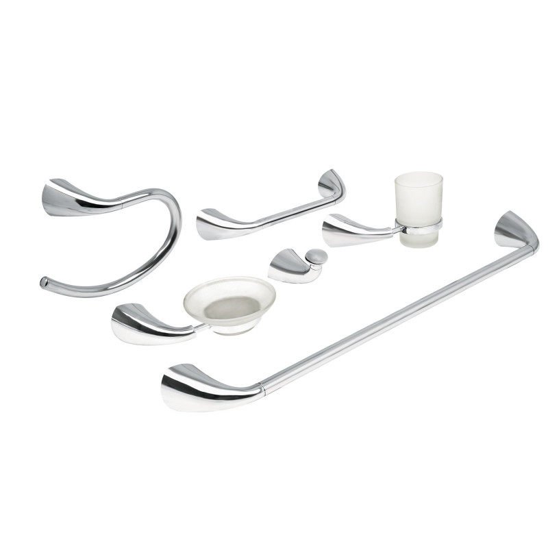 AEA-7000 Juego de accesorios para baño, 6 piezas, Aero TRUPER | DIHERESA AEA-7000 Juego de accesorios para baño, 6 piezas, Aero TRUPER | DIHERESA