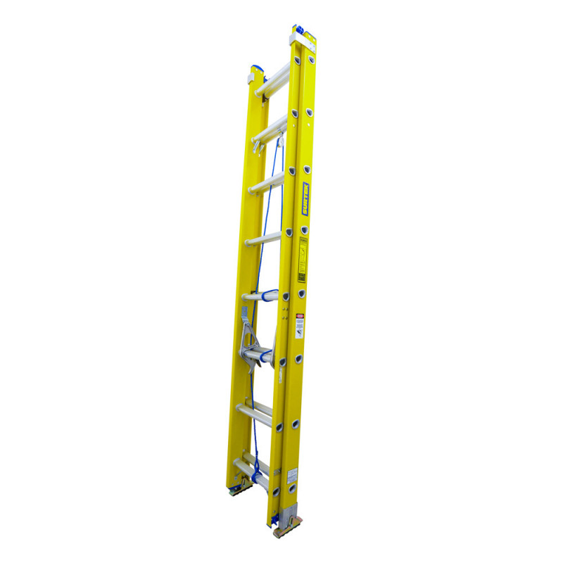 EEFV224 SURTEK Escalera de extensión Fibra de vidrio 24 escalones Surtek | DIHERESA