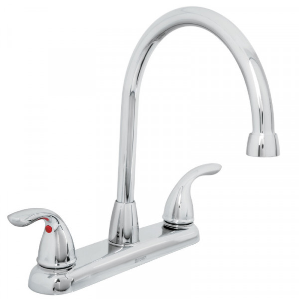 AEF-81 Mezcladora para fregadero, cuello alto, 8', Aero TRUPER | DIHERESA