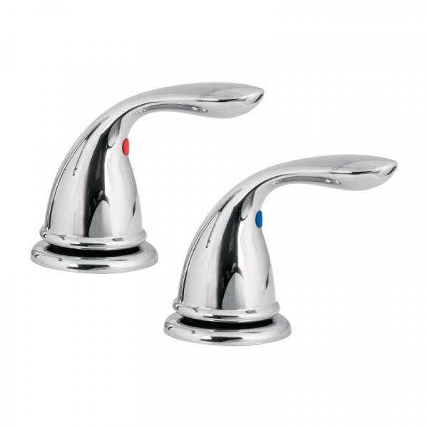 AEMM-01 Jgo. 2 manerales para lavabo, taladros separados, Aero TRUPER | DIHERESA
