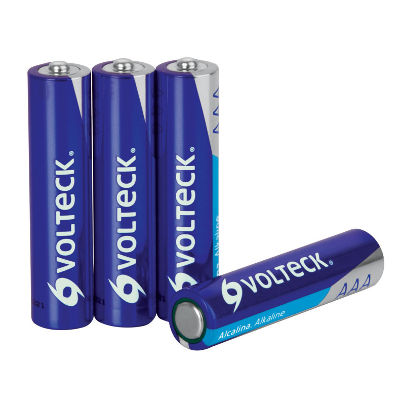 AL-AAA Pila alcalina tamaño AAA, blister con 4 pzas, Volteck TRUPER | DIHERESA AL-AAA Pila alcalina tamaño AAA, blister con 4 pzas, Volteck TRUPER | DIHERESA