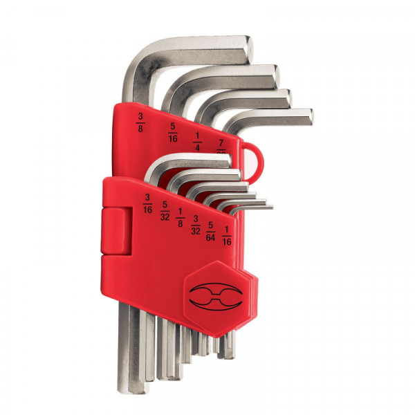 ALL-10P Juego de 10 llaves Allen standard con organizador TRUPER | DIHERESA