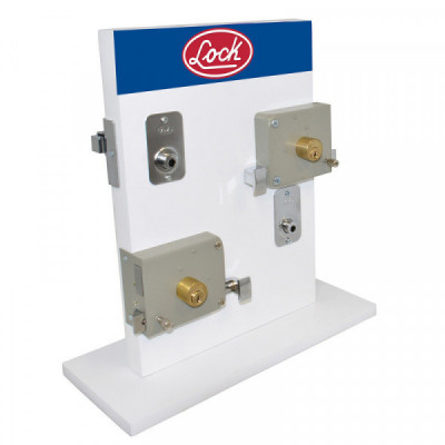 LES LOCK Exhibidor con cerrraduras de sobreponer y de barra Lock | DIHERESA