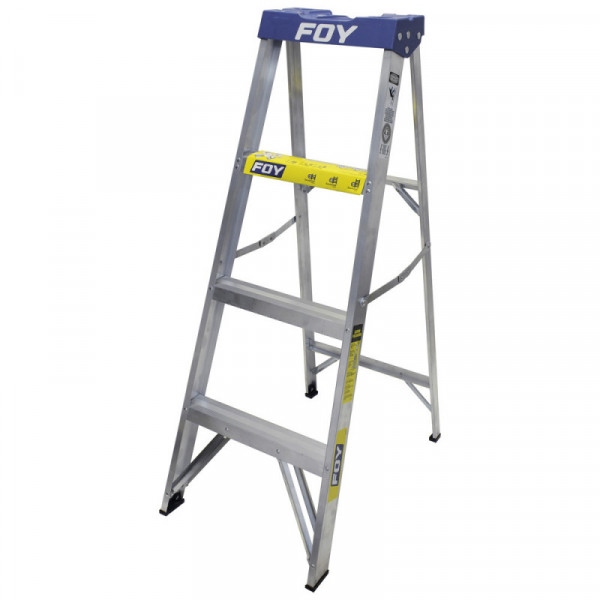ETF3 FOY Escalera de aluminio tipo tijera 3 escalones Foy | DIHERESA