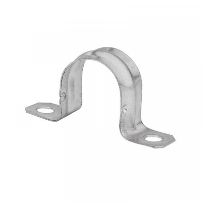 AO-1 Abrazadera de tubo tipo omega 1', bolsa con 10 pzas, Volteck TRUPER | DIHERESA