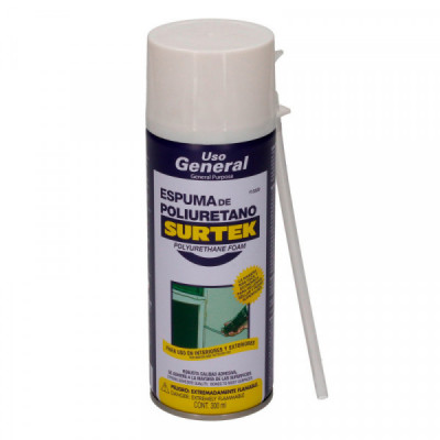 113520 SURTEK Espuma de poliuretano uso general 300 ml Surtek | DIHERESA