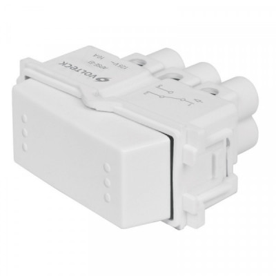 APSE-EIB Interruptor de 3 vías, línea Italiana, color blanco TRUPER | DIHERESA