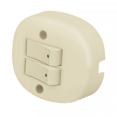 APSO-D Interruptor de sobreponer dúplex TRUPER | DIHERESA