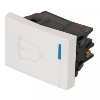 APTI15-EB Interruptor para timbre, 1.5 módulos, línea Española, blanco TRUPER | DIHERESA