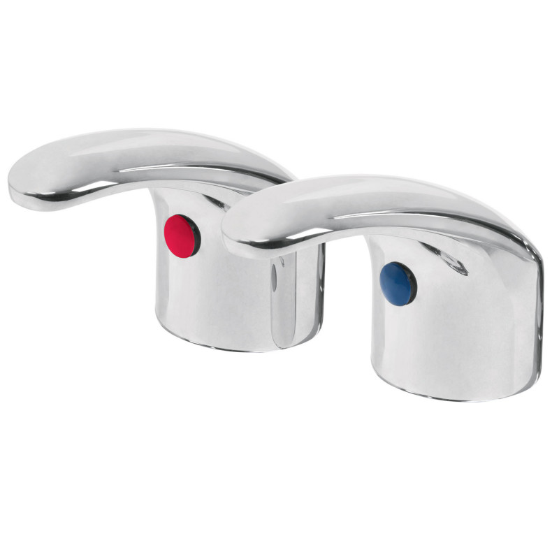AQMM-62 Juego 2 manerales tipo palanca para lavabo, Aqua TRUPER | DIHERESA AQMM-62 Juego 2 manerales tipo palanca para lavabo, Aqua TRUPER | DIHERESA
