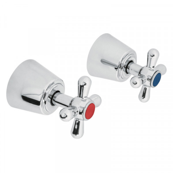 AQMR-61 Jgo 2 piezas manerales grandes, cruceta, empotrar, Aqua TRUPER | DIHERESA