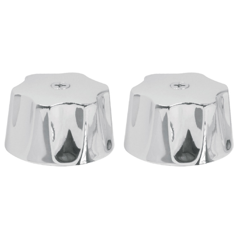 AQMR-86 Juego de 2 manerales para lavabo y fregadero metálicos, Aqua TRUPER | DIHERESA AQMR-86 Juego de 2 manerales para lavabo y fregadero metálicos, Aqua TRUPER | DIHERESA