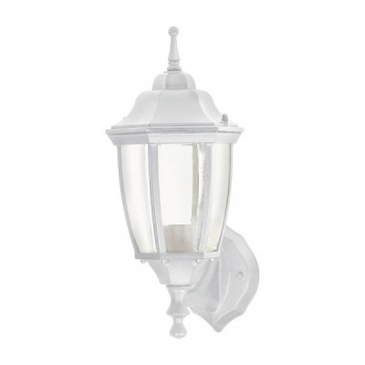 ARB-100S Arbotante farol soportado, blanco, 1XE26 TRUPER | DIHERESA