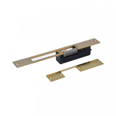 EC11 LOCK Contra eléctrica latón brillante Lock | DIHERESA