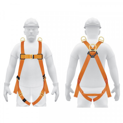 ARN-5437 Arnés de cuerpo completo, 3 anillos, rescate TRUPER | DIHERESA