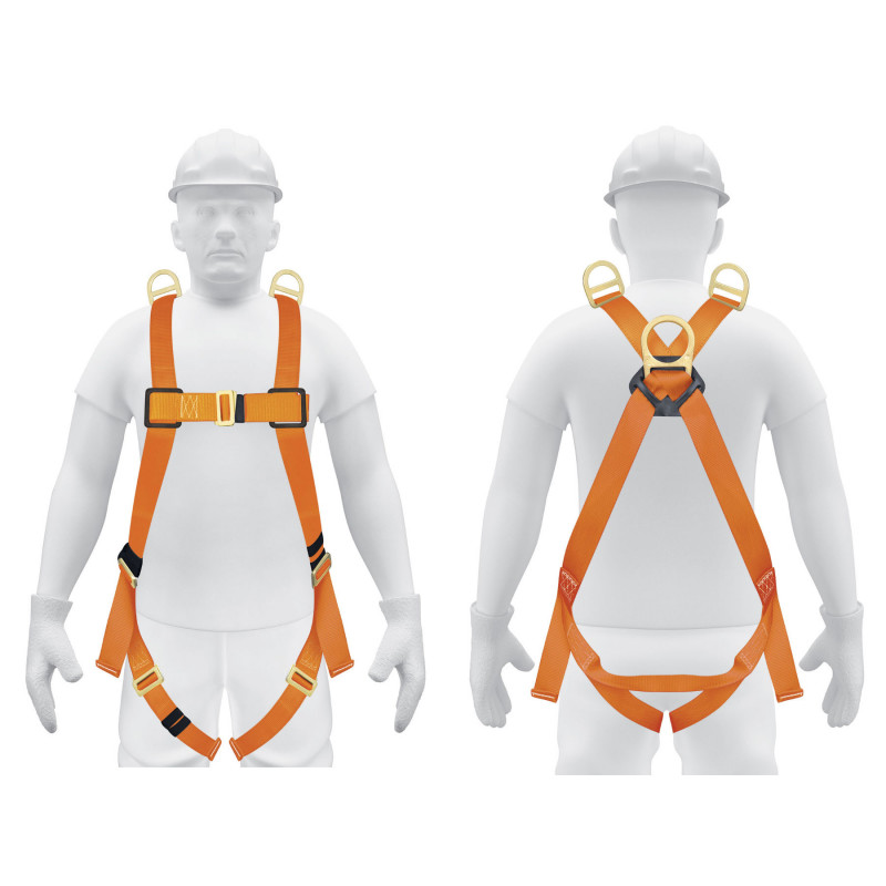 ARN-5437 Arnés de cuerpo completo, 3 anillos, rescate TRUPER | DIHERESA ARN-5437 Arnés de cuerpo completo, 3 anillos, rescate TRUPER | DIHERESA