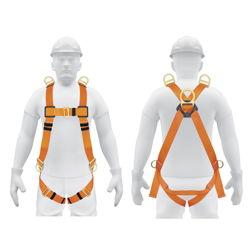 ARN-5438 Arnés cuerpo completo, 5 anillos, posicionamiento y rescate TRUPER | DIHERESA ARN-5438 Arnés cuerpo completo, 5 anillos, posicionamiento y rescate TRUPER | DIHERESA