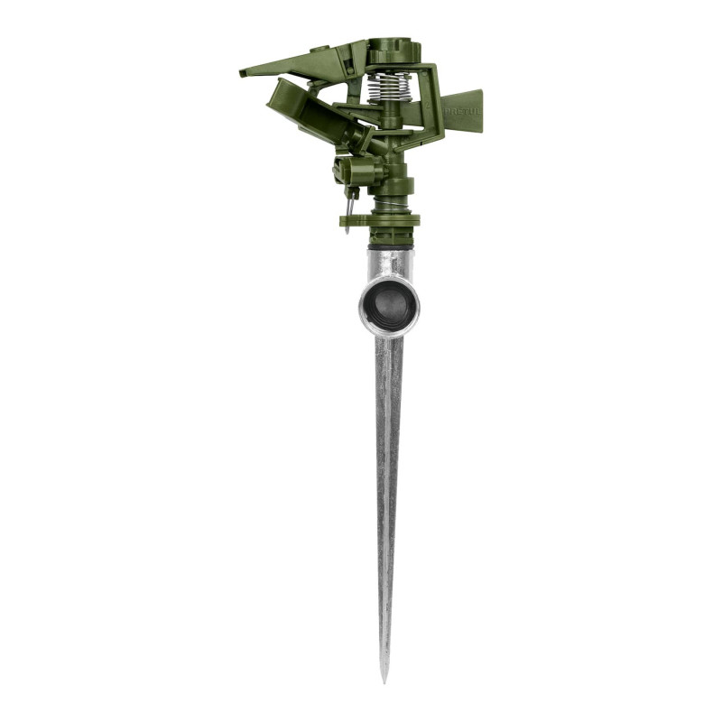 ASVE-11 Aspersor verde, plástico, estaca de 11', Pretul TRUPER | DIHERESA