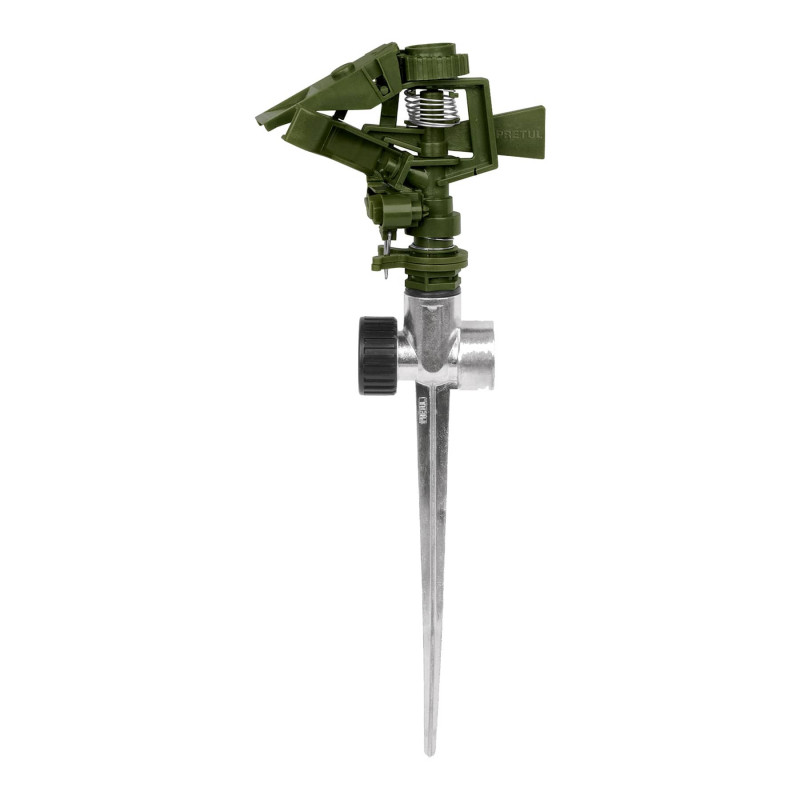 ASVE-11X Aspersor verde, plástico, dos vías, estaca de zinc de 11' TRUPER | DIHERESA ASVE-11X Aspersor verde, plástico, dos vías, estaca de zinc de 11' TRUPER | DIHERESA