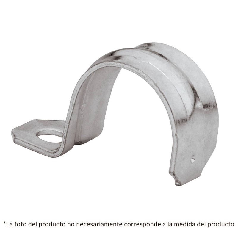 AU-2 Abrazadera tubo tipo uña 2', bolsa con 5 pzas, Volteck TRUPER | DIHERESA AU-2 Abrazadera tubo tipo uña 2', bolsa con 5 pzas, Volteck TRUPER | DIHERESA