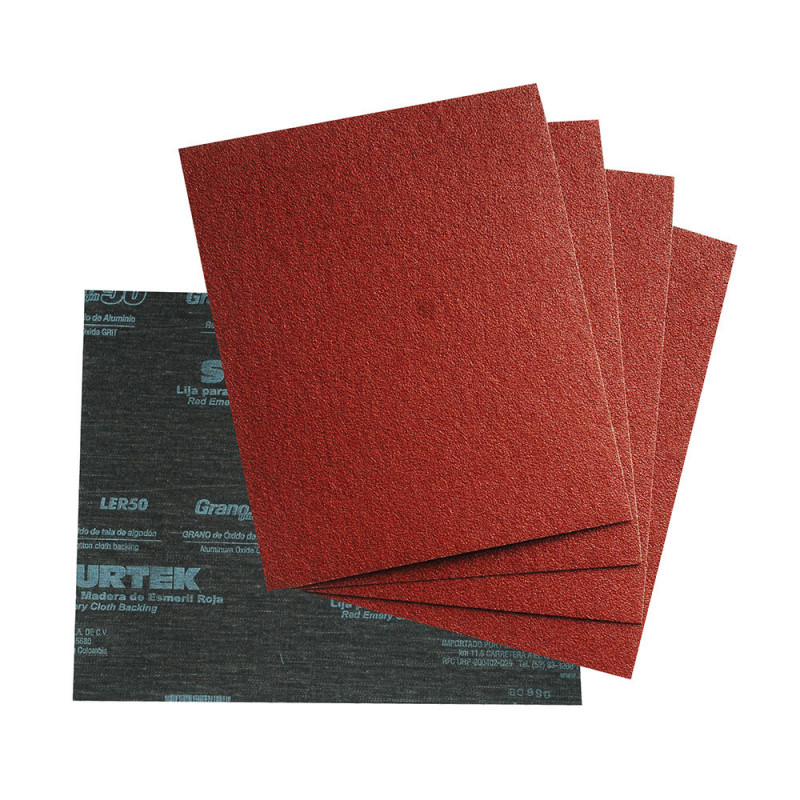 LER50 SURTEK Lija de esmeril roja 50 Surtek | DIHERESA LER50 SURTEK Lija de esmeril roja 50 Surtek | DIHERESA