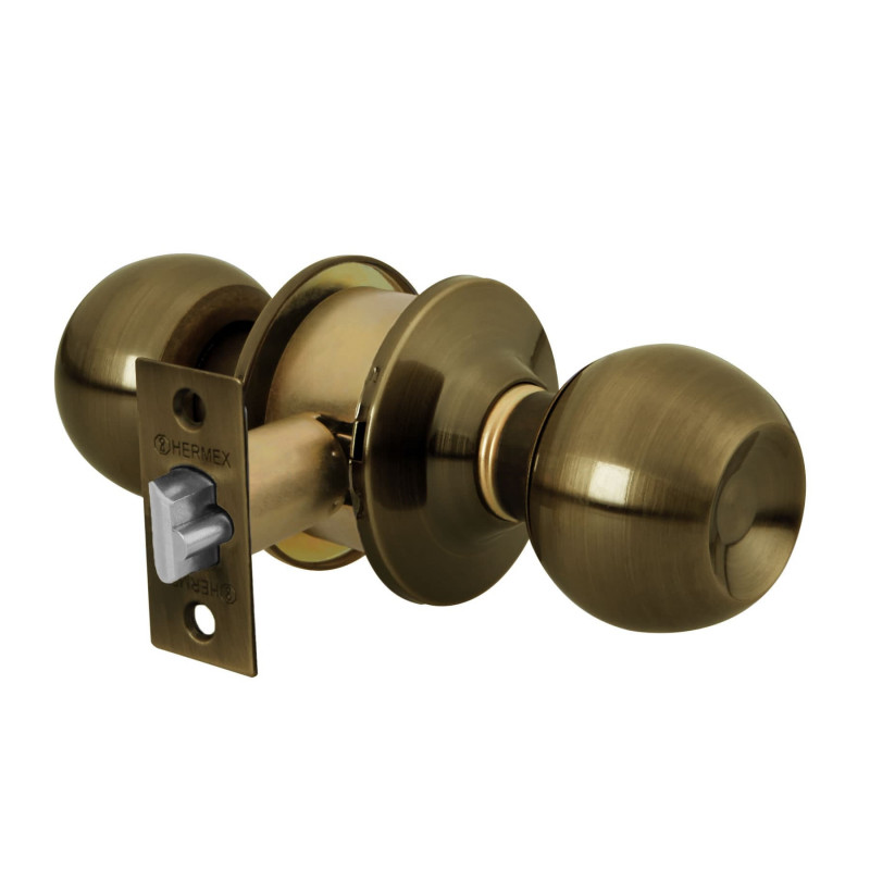 BAL-LA-EP Cerradura pomo, LA, entrada, cilíndrica, Hermex Basic TRUPER | DIHERESA BAL-LA-EP Cerradura pomo, LA, entrada, cilíndrica, Hermex Basic TRUPER | DIHERESA