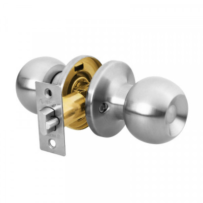 BALT-CM-EP Cerradura pomo, CM, entrada, tubular, Hermex Basic TRUPER | DIHERESA