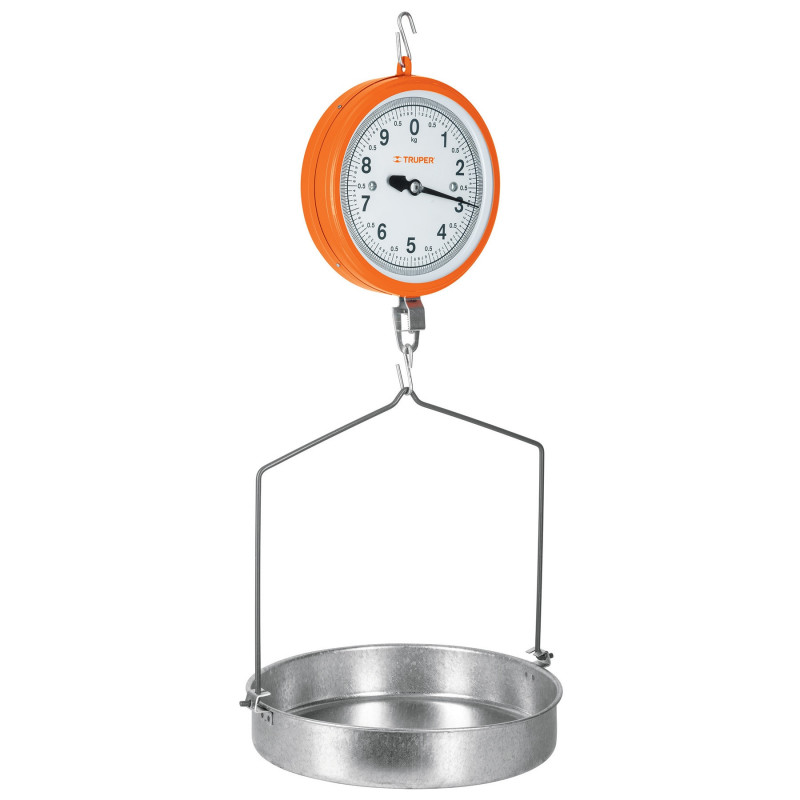 BAS-10C Báscula mecánica colgante de 10 kg TRUPER | DIHERESA BAS-10C Báscula mecánica colgante de 10 kg TRUPER | DIHERESA