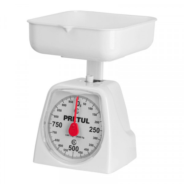 BAS-1CP Báscula mecánica Pretul de cocina para 1 kg TRUPER | DIHERESA