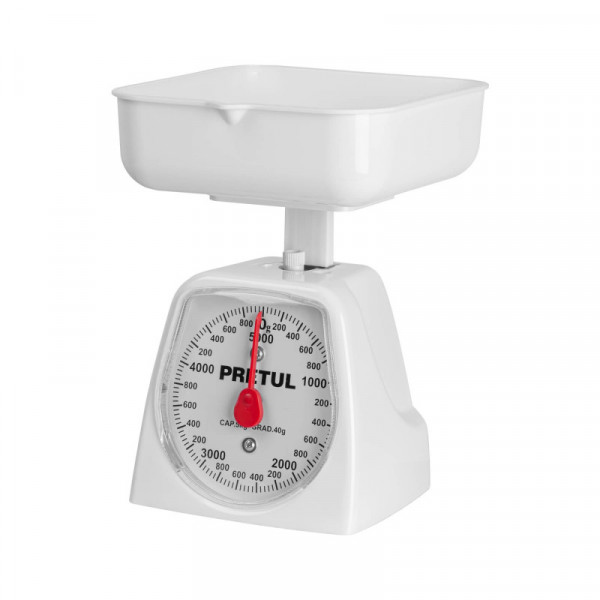 BAS-5CP Báscula mecánica Pretul de cocina para 5 kg TRUPER | DIHERESA
