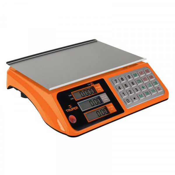 BASE-40 Báscula electrónica multifunciones capacidad 40 kg TRUPER | DIHERESA