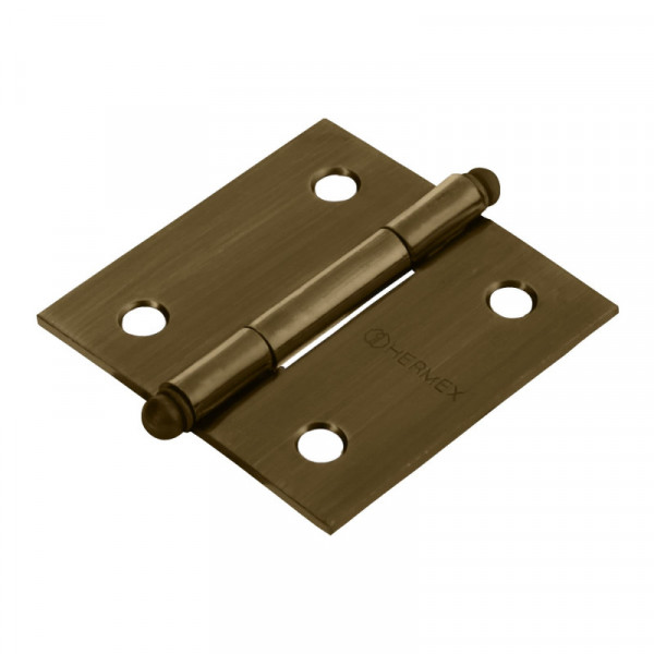 BC-202R Bisagra cuadrada 2', antiguo, redonda TRUPER | DIHERESA