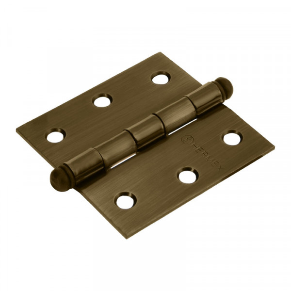 BC-252R Bisagra cuadrada 2-1/2', antiguo, redonda TRUPER | DIHERESA