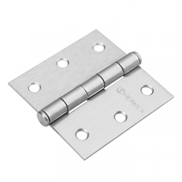 BC-253P Bisagra cuadrada 2-1/2', mate, plana TRUPER | DIHERESA