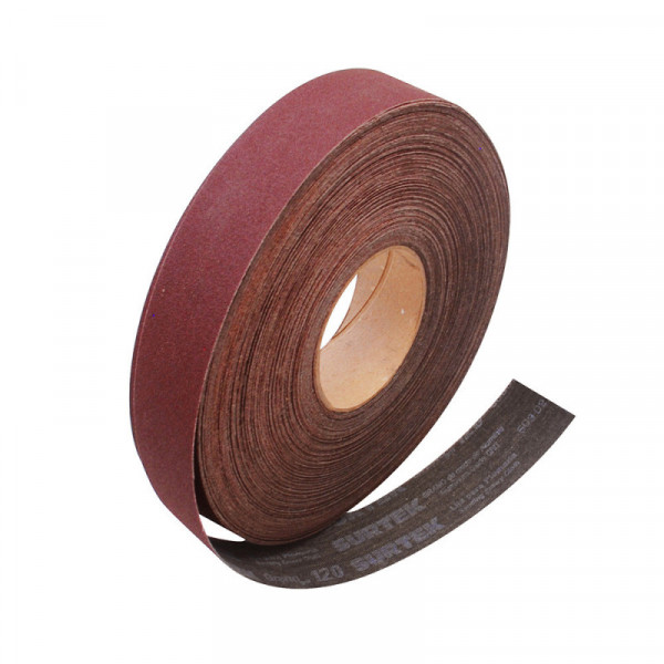 LR5120 SURTEK Lija en rollo para plomero 1-1/2 x 5m grano 120 Surtek | DIHERESA