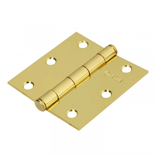BC-301P Bisagra cuadrada 3', latonado, plana TRUPER | DIHERESA
