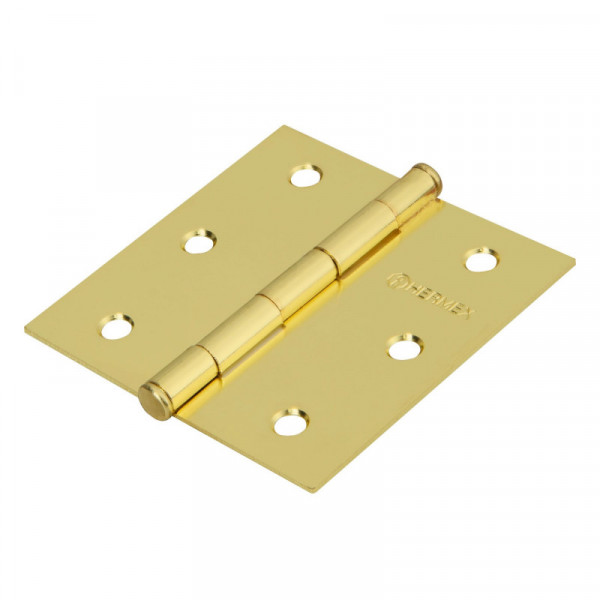 BC-301PP Bisagra latonada cuadrada 3', Hermex Basic TRUPER | DIHERESA