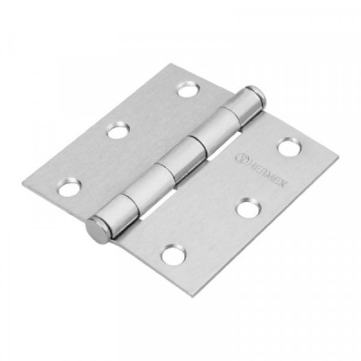 BC-303P Bisagra cuadrada 3', mate, plana TRUPER | DIHERESA