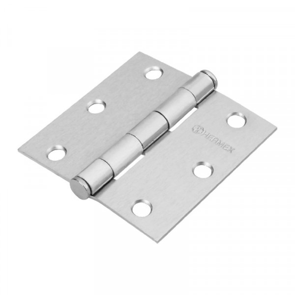 BC-303P Bisagra cuadrada 3', mate, plana TRUPER | DIHERESA