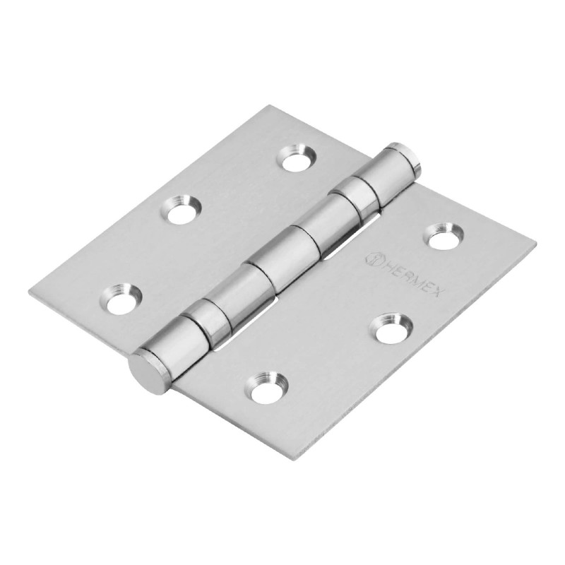 BC-304P Bisagra cuadrada 3', acero inoxidable, plana TRUPER | DIHERESA BC-304P Bisagra cuadrada 3', acero inoxidable, plana TRUPER | DIHERESA