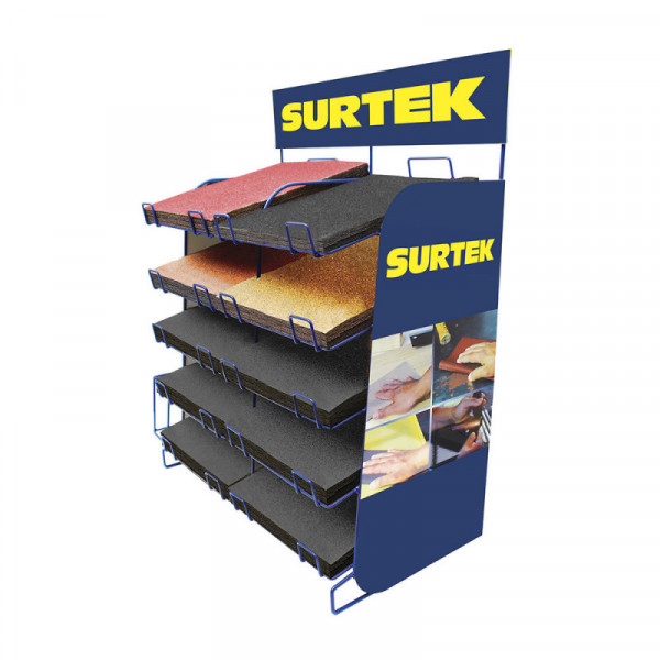 RLIJAC SURTEK Rack con 527 lijas Surtek | DIHERESA
