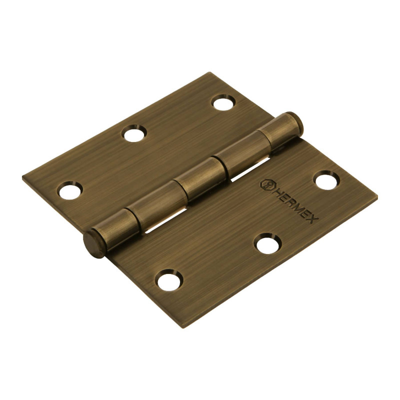 BC-352P Bisagra cuadrada 3-1/2', antiguo, plana TRUPER | DIHERESA BC-352P Bisagra cuadrada 3-1/2', antiguo, plana TRUPER | DIHERESA