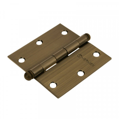 BC-352R Bisagra cuadrada 3-1/2', antiguo, redonda TRUPER | DIHERESA