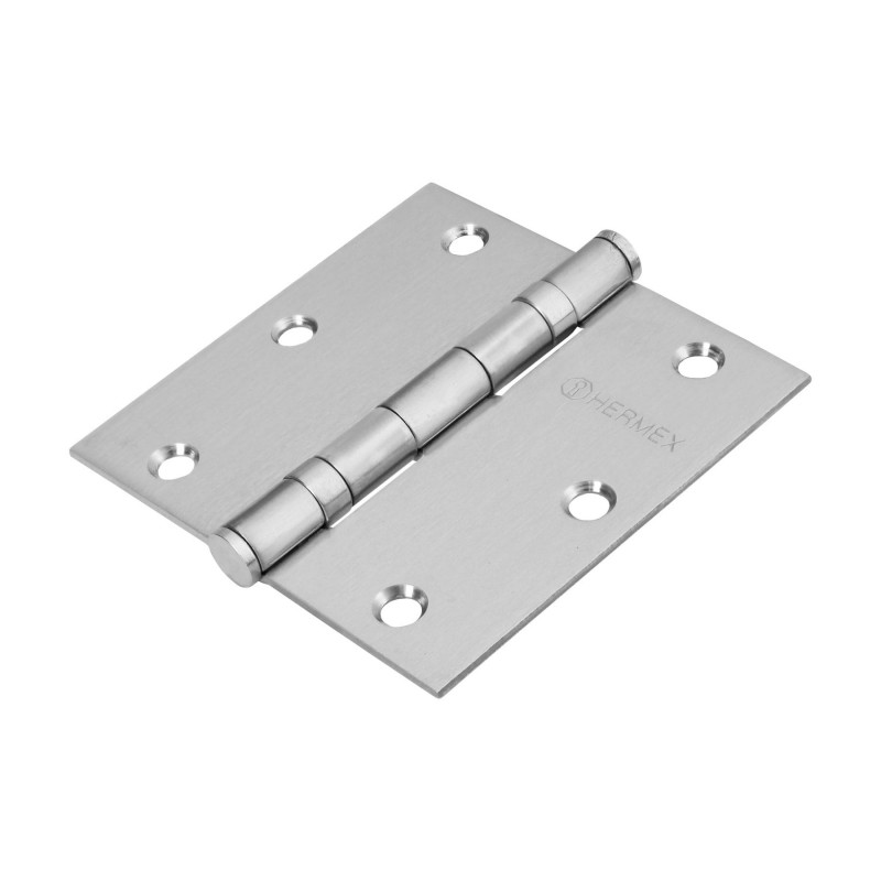 BC-354P Bisagra cuadrada 3-1/2', acero inoxidable, plana TRUPER | DIHERESA BC-354P Bisagra cuadrada 3-1/2', acero inoxidable, plana TRUPER | DIHERESA