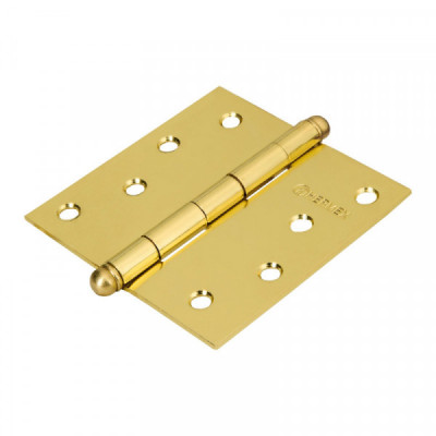 BC-401R Bisagra cuadrada 4', latonado, redonda TRUPER | DIHERESA