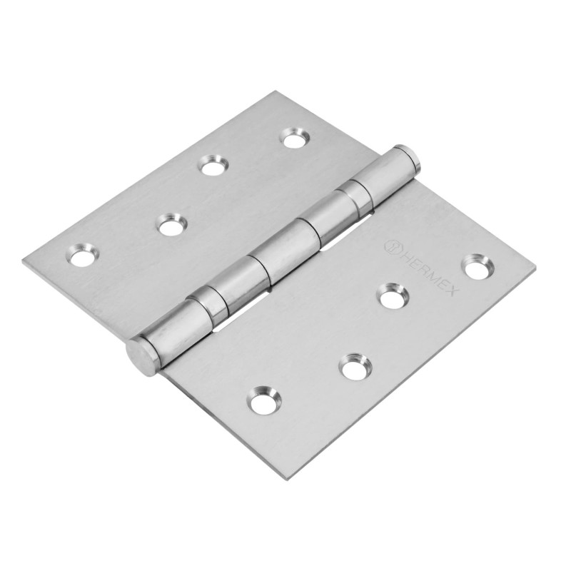 BC-404P Bisagra cuadrada 4', acero inoxidable, plana TRUPER | DIHERESA BC-404P Bisagra cuadrada 4', acero inoxidable, plana TRUPER | DIHERESA