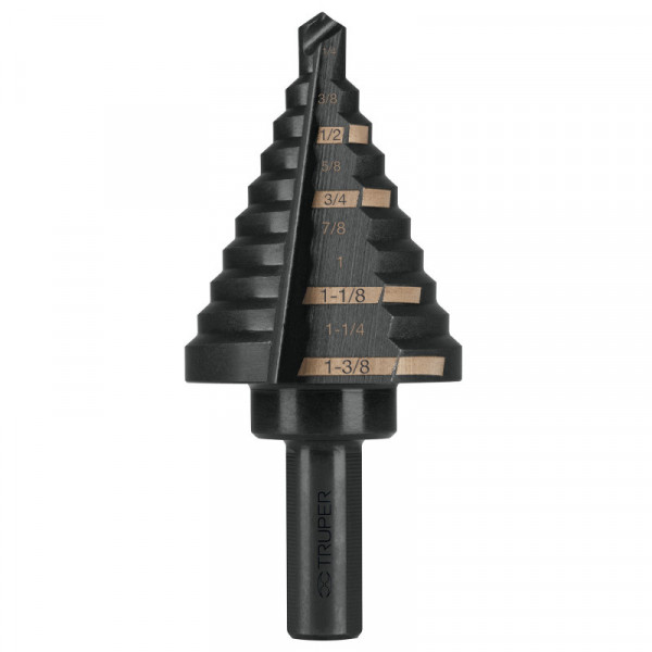 BES-10 Broca escalonada, 10 escalones TRUPER | DIHERESA
