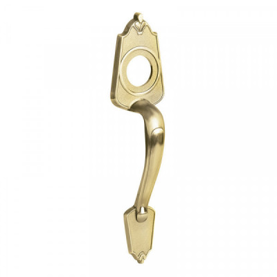 LJ77LB LOCK Jaladera decorativa para sobreponer latón brillante